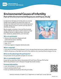 Printable Environmental Causes of Infertility